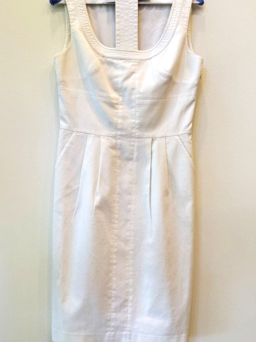 Tory Burch White Tailored Sheath Dress